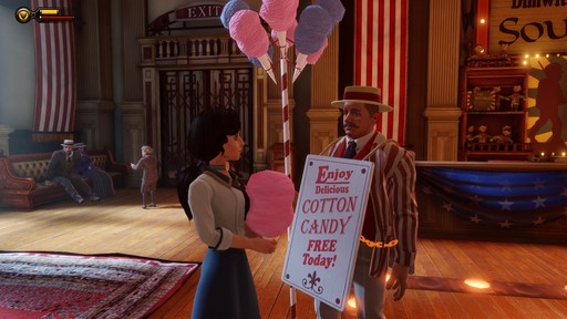 BioShock Infinite - Город моей мечты или Обзор Bioshock Infinite – шутера без укрытий, зато с рельсами, висящими в воздухе, на которых можно покататься