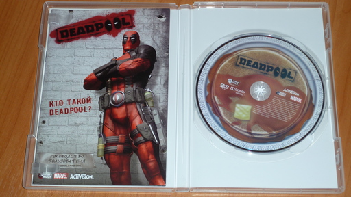 Deadpool Game - Фото обзор российского DVD BOX'а Deadpool